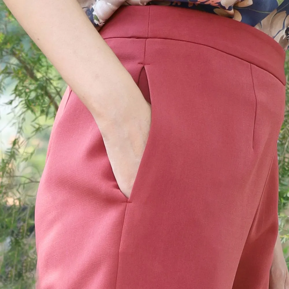 MIKIKO Orange Pants MI-P536 IGPU22-3