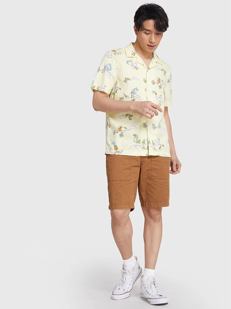 DEFRY 01 DEFRY 01 X Guillaume Sardin Men Shirt Short Sleeve With Graphic Print