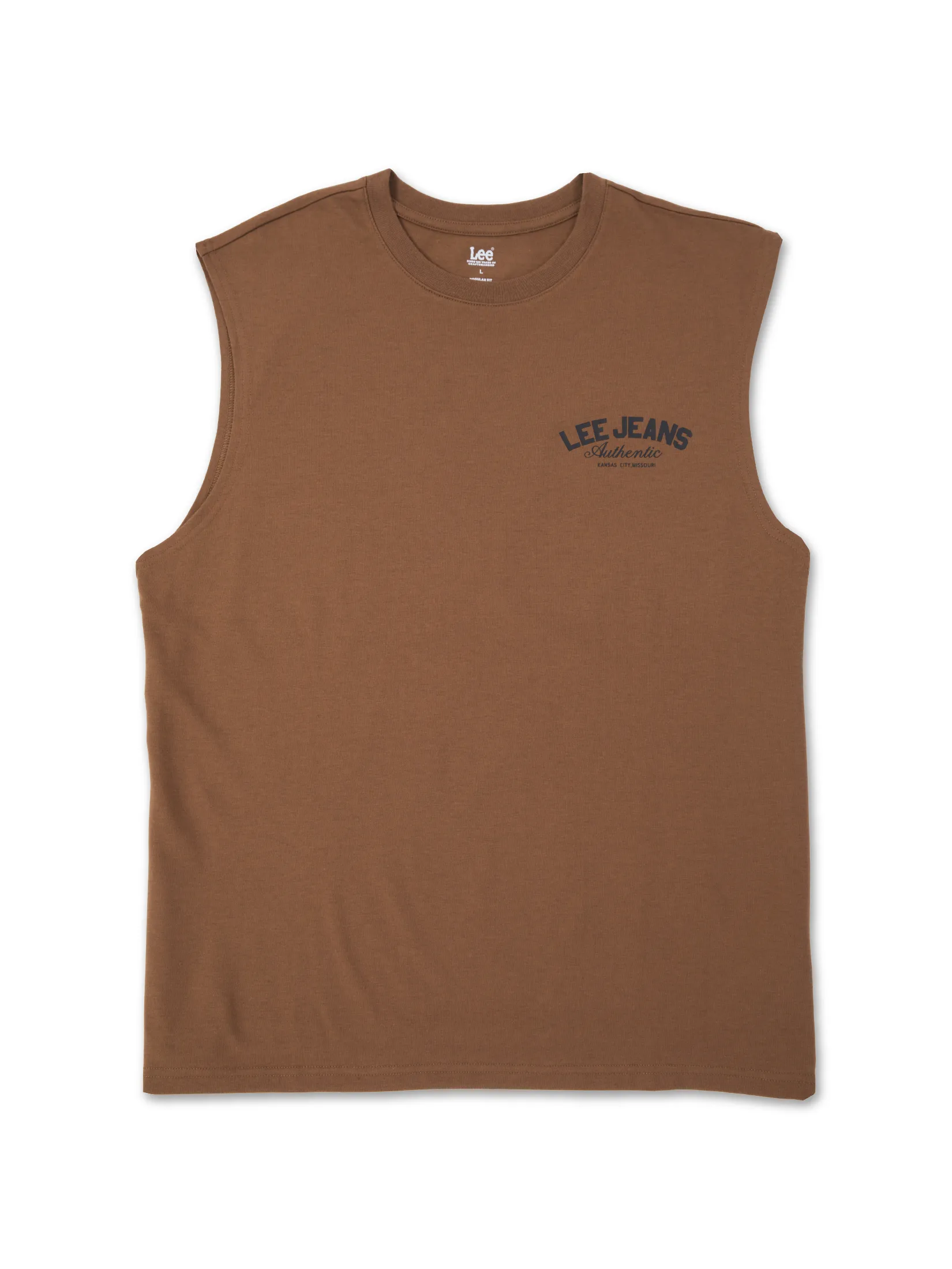 LEE Men s Tank Regular Fit Brown