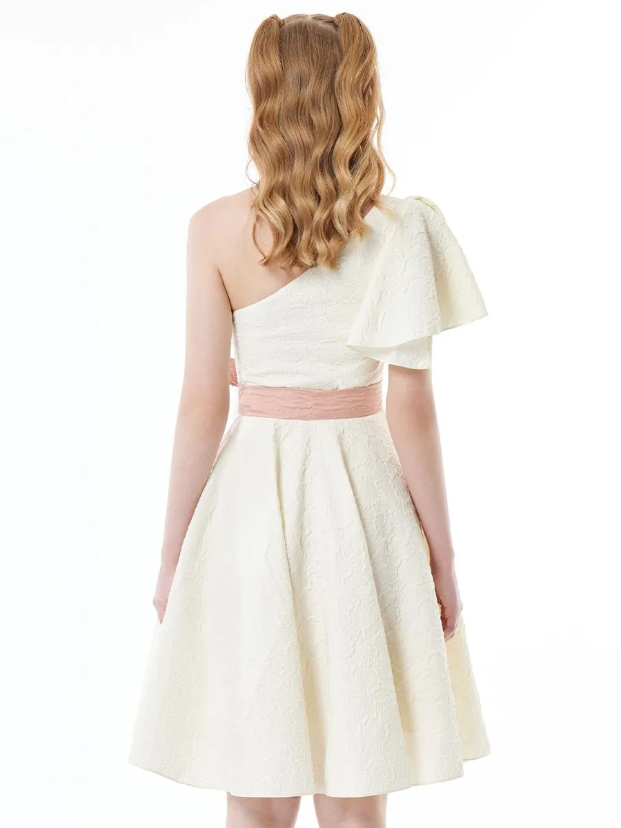 ICONIC WOMEN WHITE CALLA DRESS