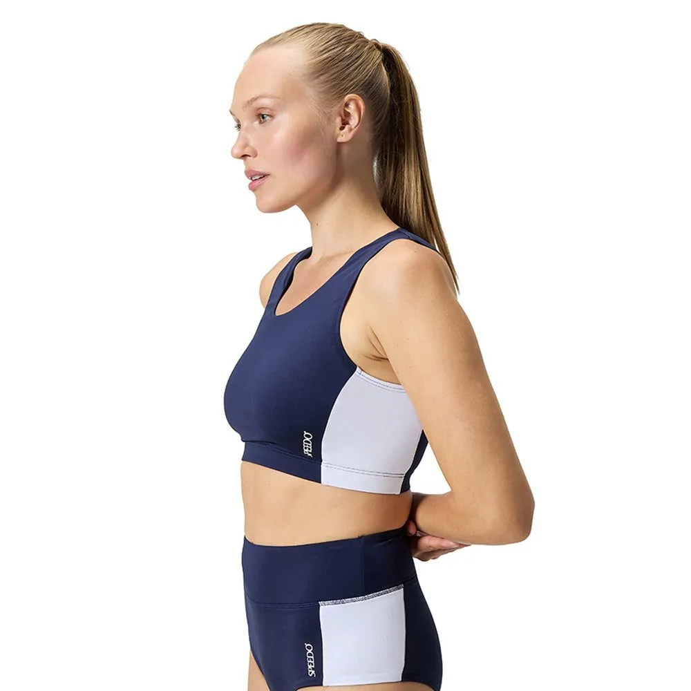 SPEEDO Women Bikini Top Colorblock Blue - SP111SP161EJTH