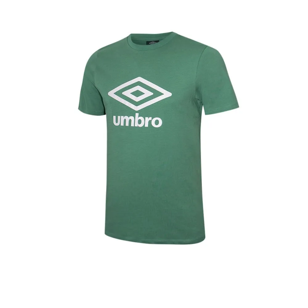 UMBRO Men T-Shirt Large Logo 2025 Green - UM126AP481EITH