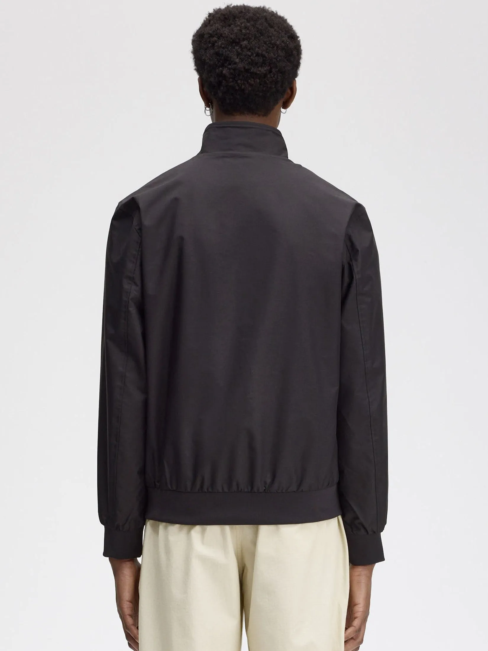 FRED PERRY Men THE BRENTHAM JACKET  Black