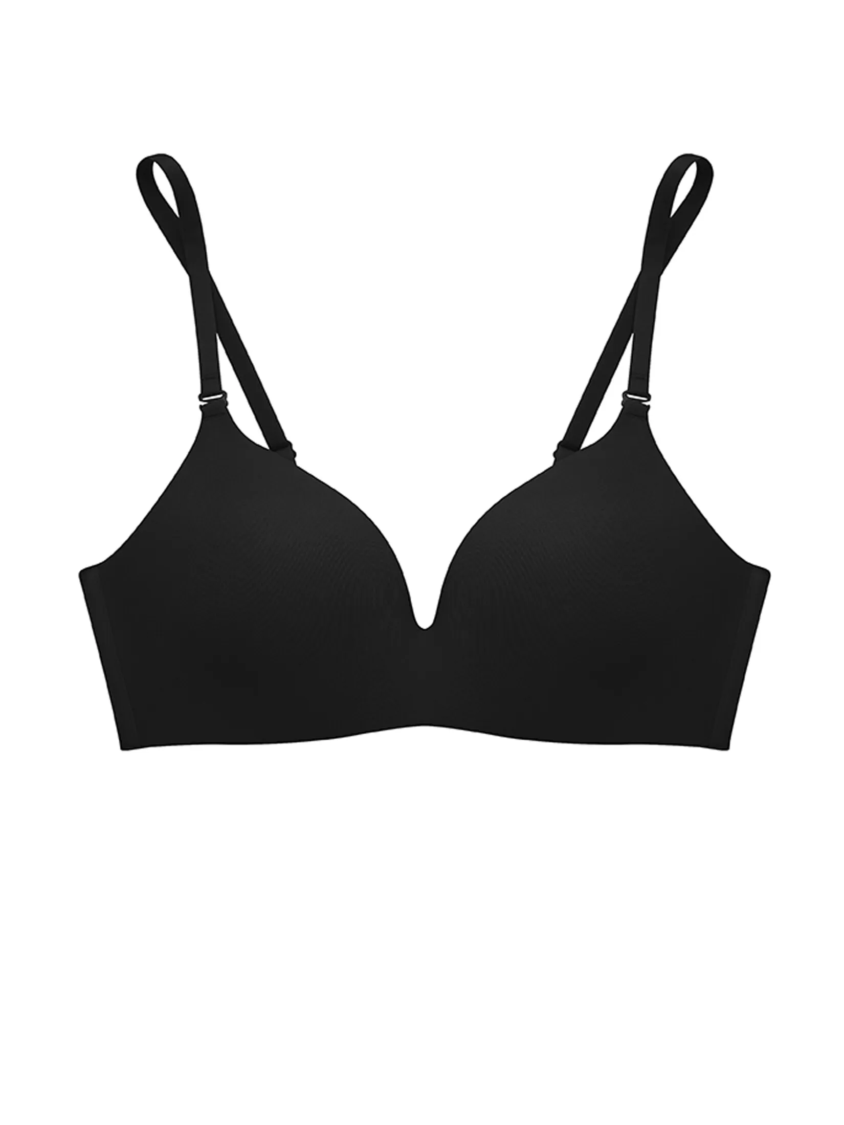 SABINA [Pack 2 Piece] [Online Exclusive] Bra Soft Doomm Seamless Wireless - Black
