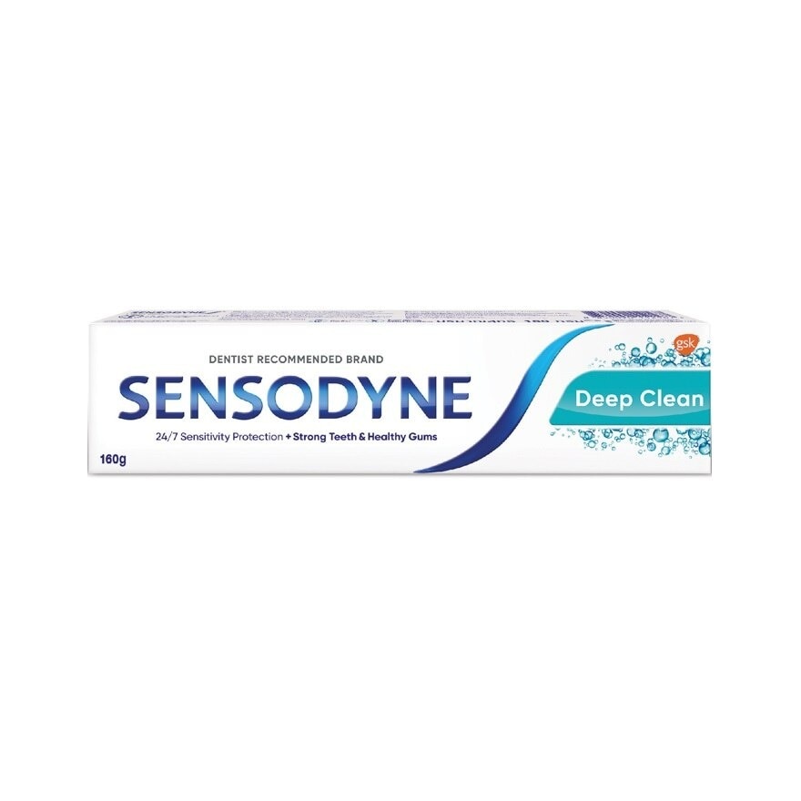 Sensodyne Toothpaste Deep Clean 160 G. - Blue