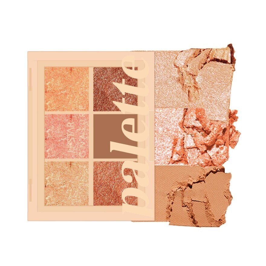 Ustar Zingature Maxx Cover Colorgram Palette 6g.