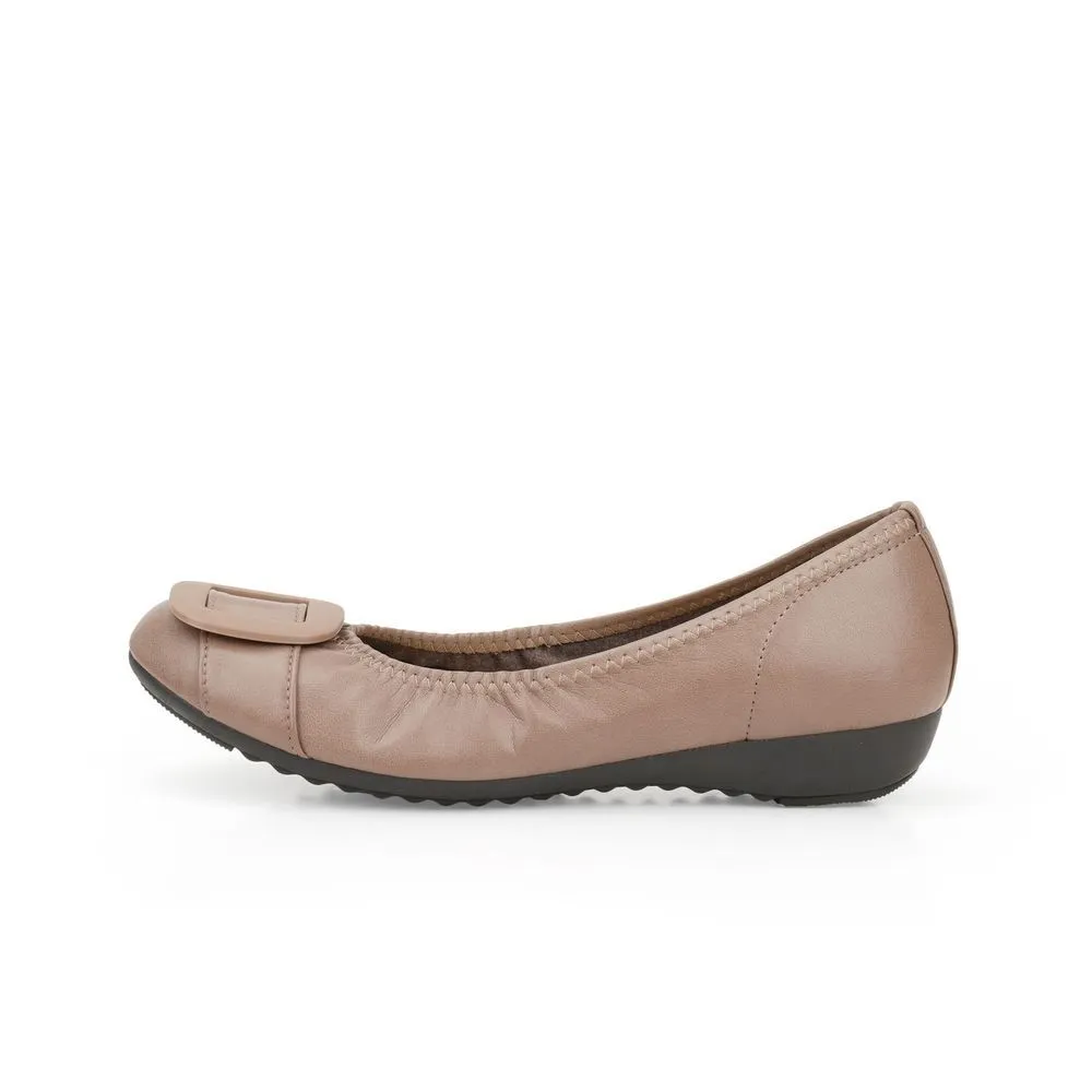 JOLI SNOB Dark Pink Comfort Flat ACT-39081
