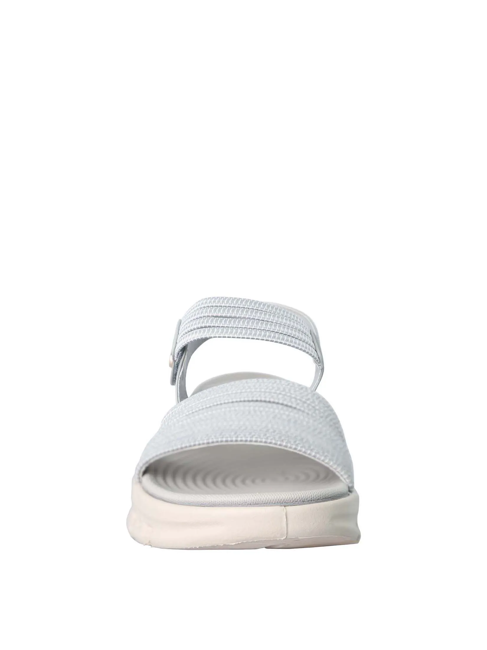 VILLAINS SF STRETCHY Women's Comfort Flat Sandals GREY