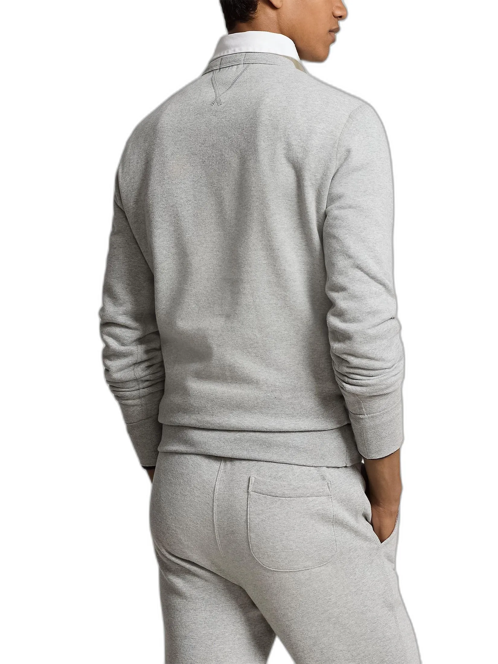 POLO RALPH LAUREN The RL Fleece Sweatshirt  MNPOKNI16820268  020 GREY