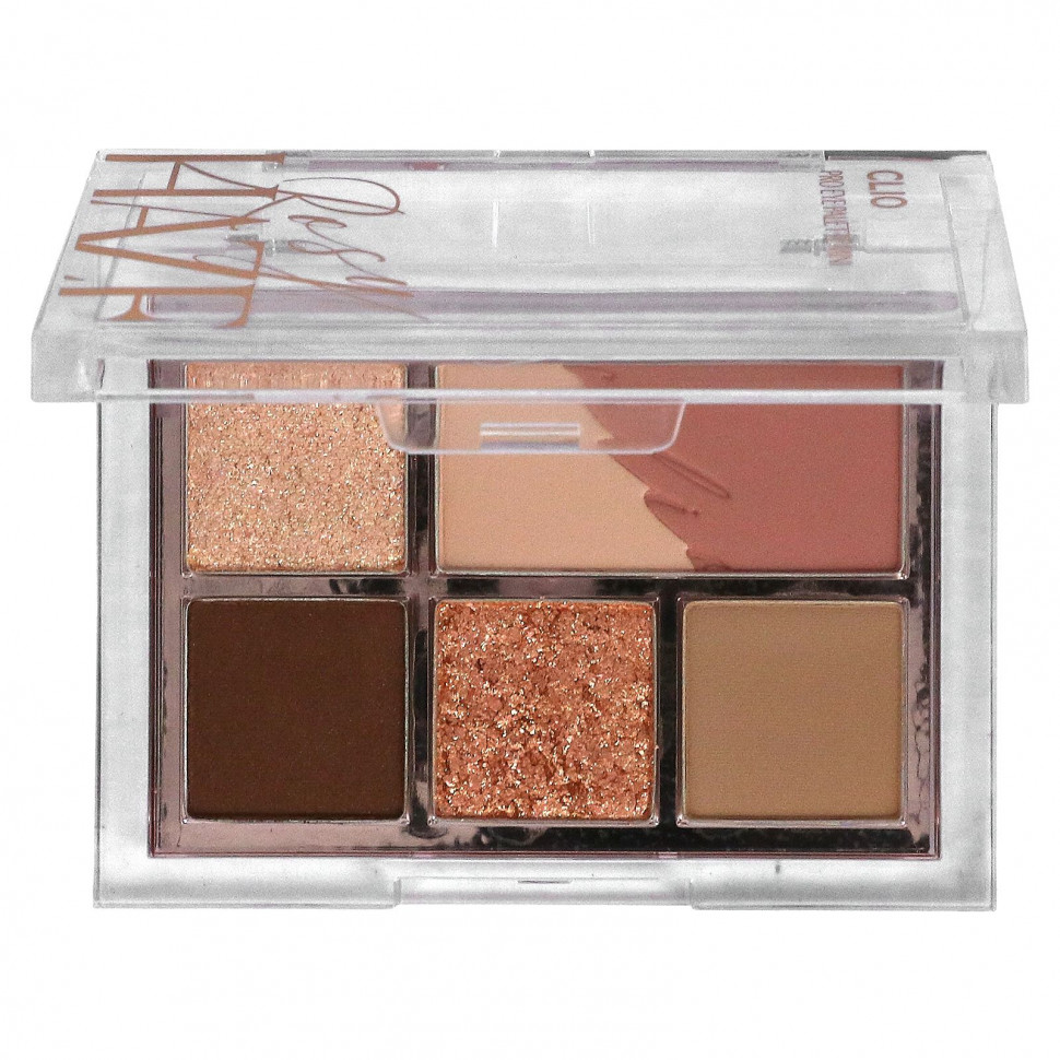 Clio, Pro Eye Palette Mini, 02 Rosy Haze, 1 мини-палитра - CLO-11741-01 Mono Mood