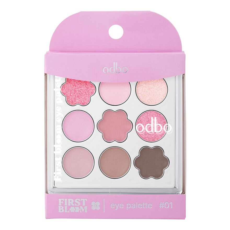 Odbo First Bloom Eye Palette 7g 01