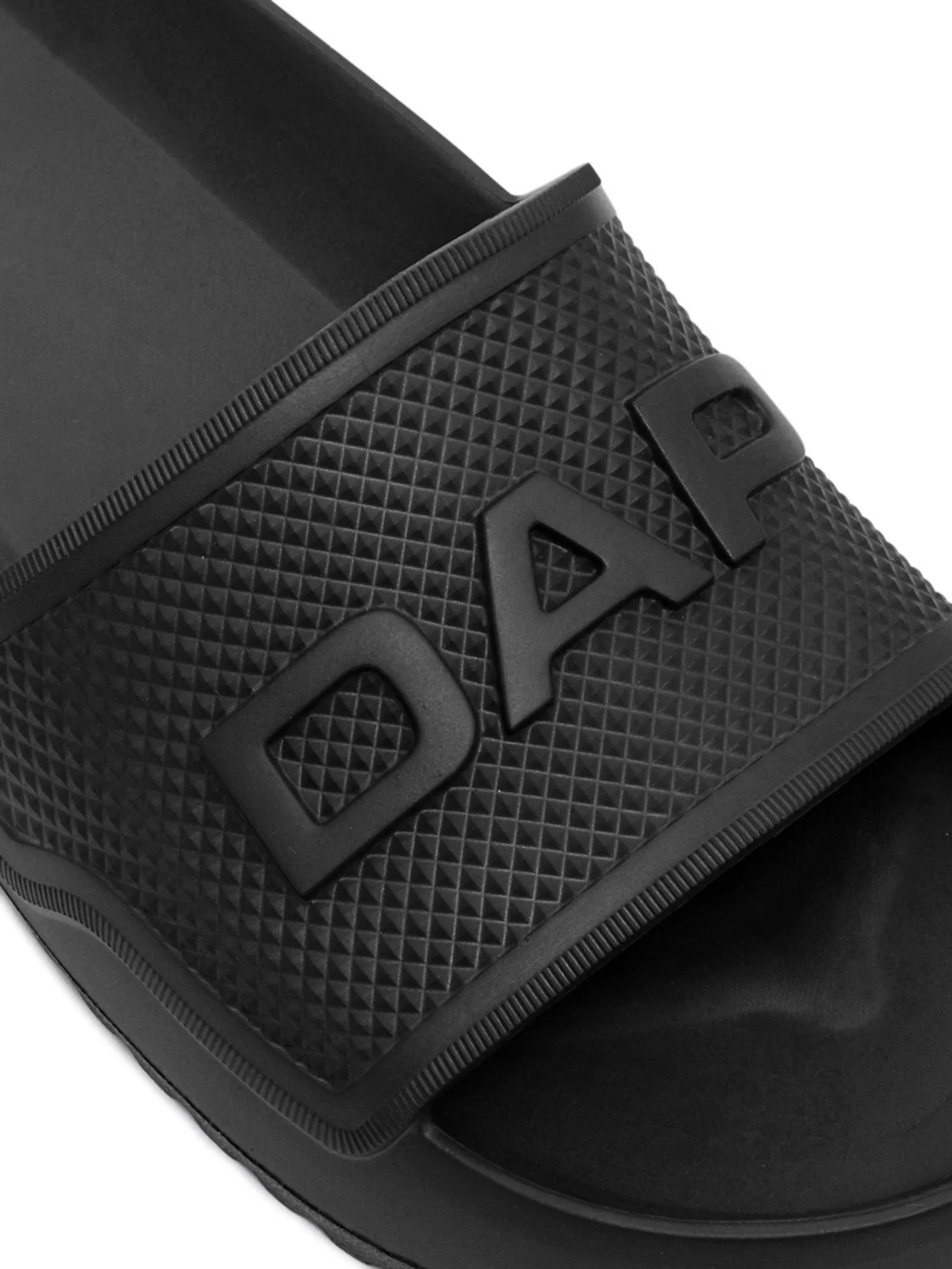 DAPPER DAPPER Iconic Comfort Pool Slide Sandals Black