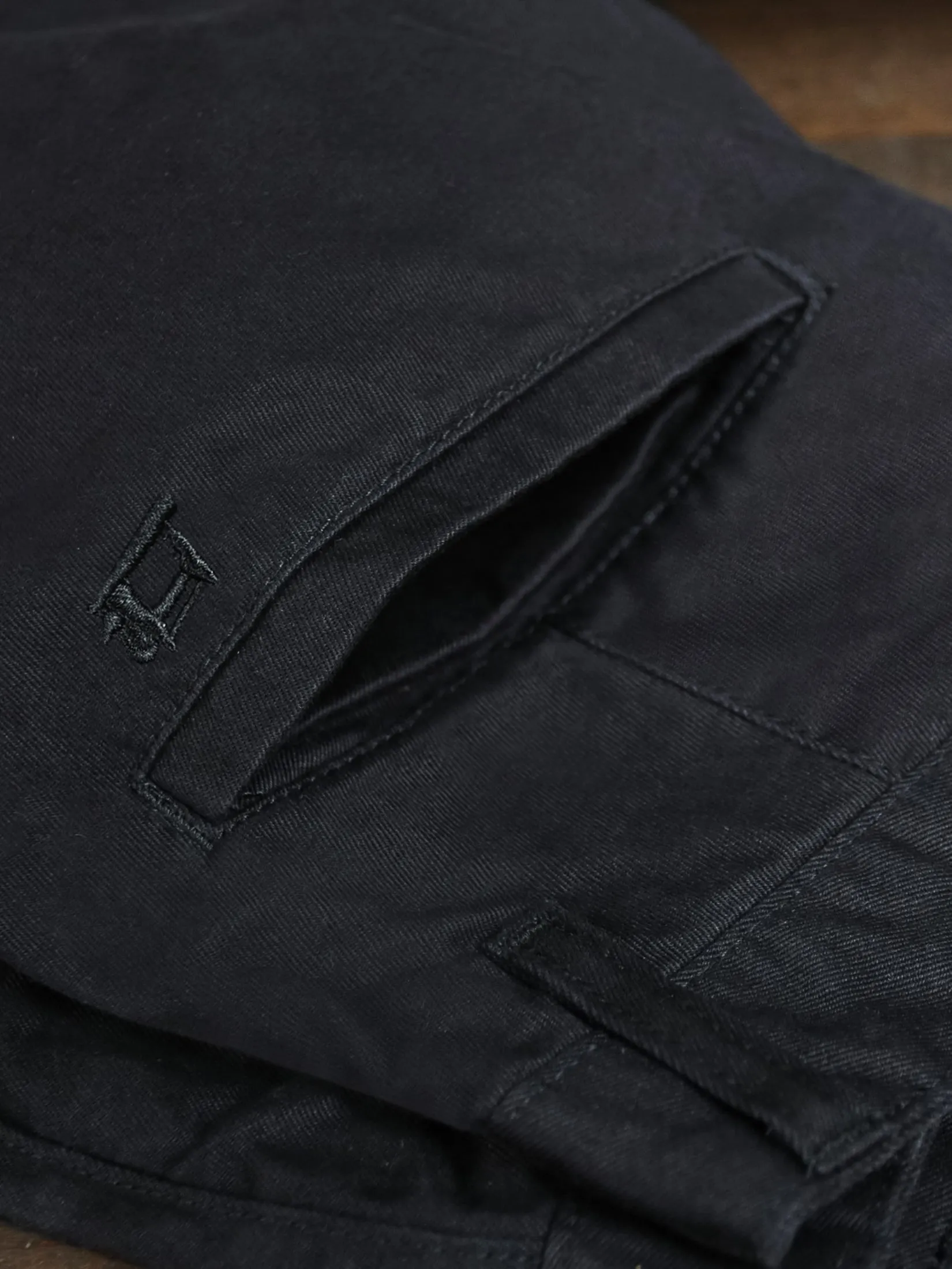 SIMPLE&RAW Timber Chino Pants Sk814 Black