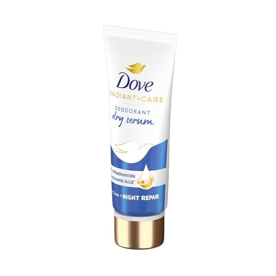 Dove Radiant + Care Deodorant Dry Serum 3 Niacinamide +X4 Hyaluronic Acid 40 Ml.