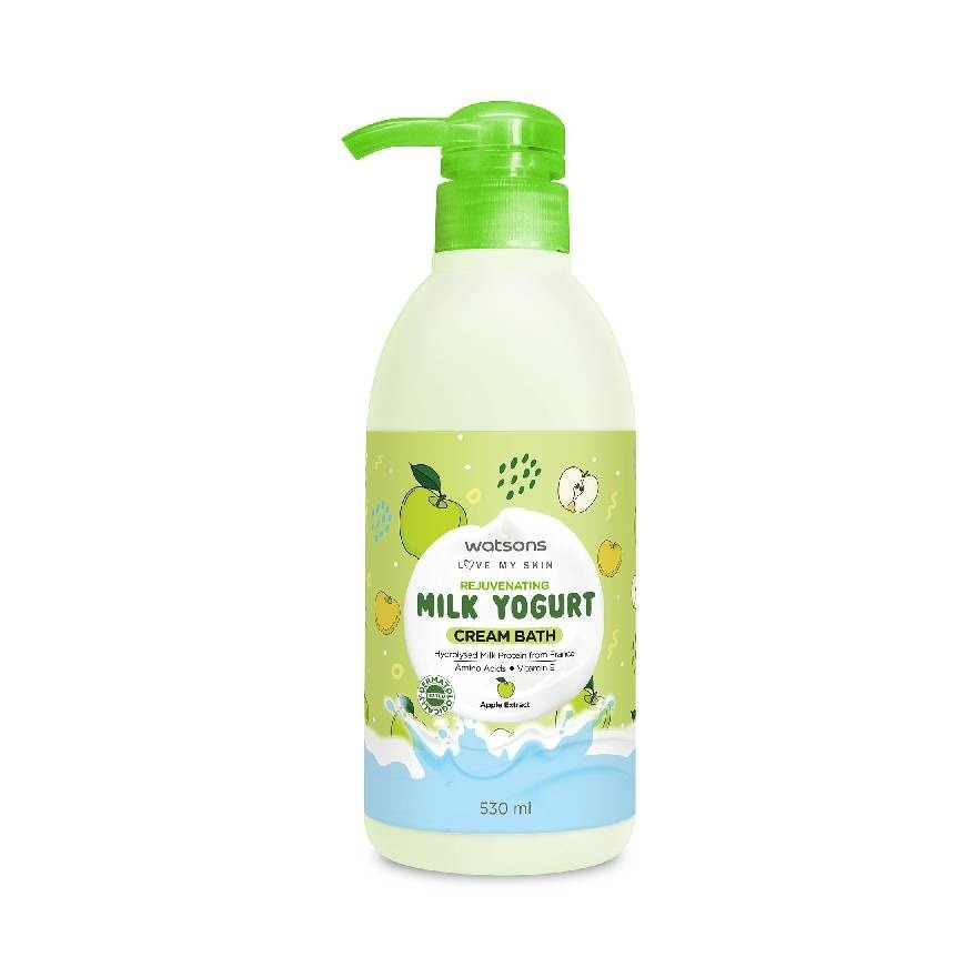 Watsons Rejuvenating Milk Yogurt Cream Bath  530ml