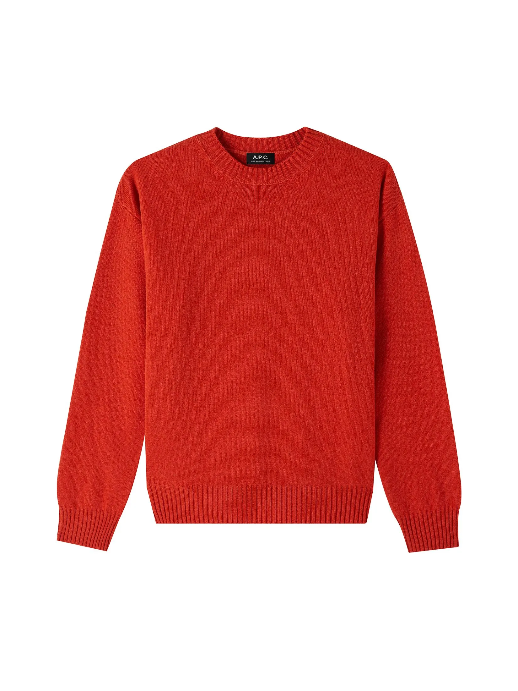 A.P.C. Men Jumper Marcel Chili Red