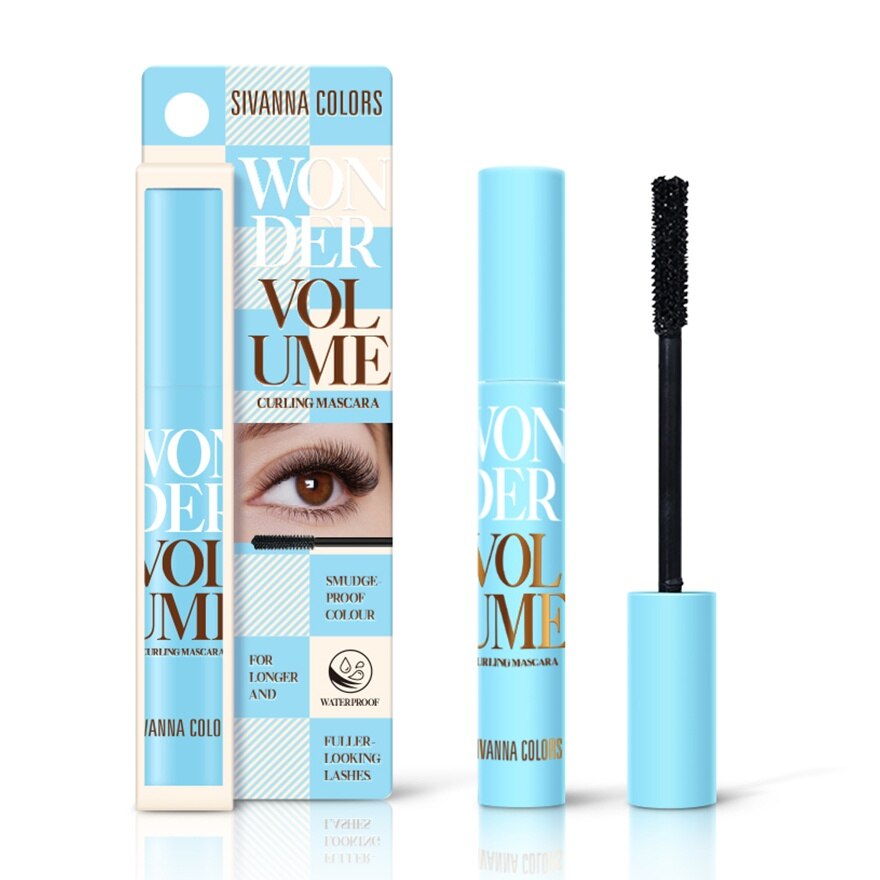 Sivanna Colors Wonder Curling Mascara 7g. Black - Black