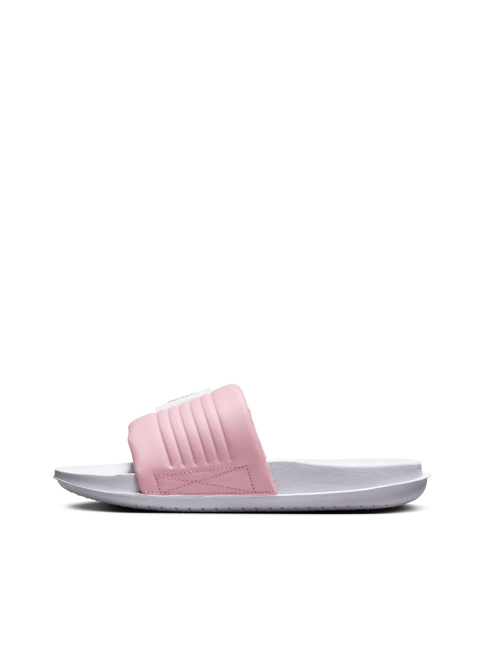 NIKE Women Slide Offcourt Adjust White/Elemental Pink