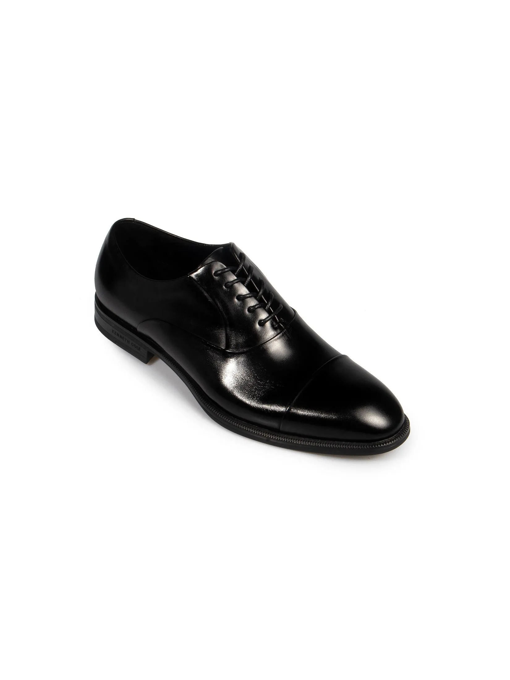 KENNETH COLE MEN DRESS SHOES REBOUNDPOD LACE UP D / BLACK