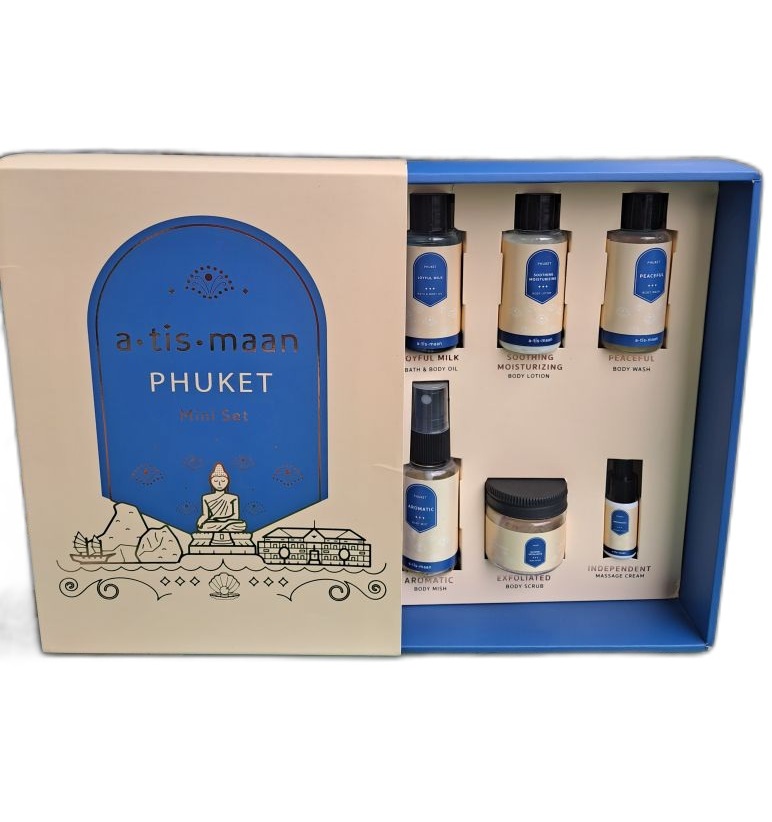 Мини набор для Спа процедур для тела Phuket Лаванда и Ромашка
