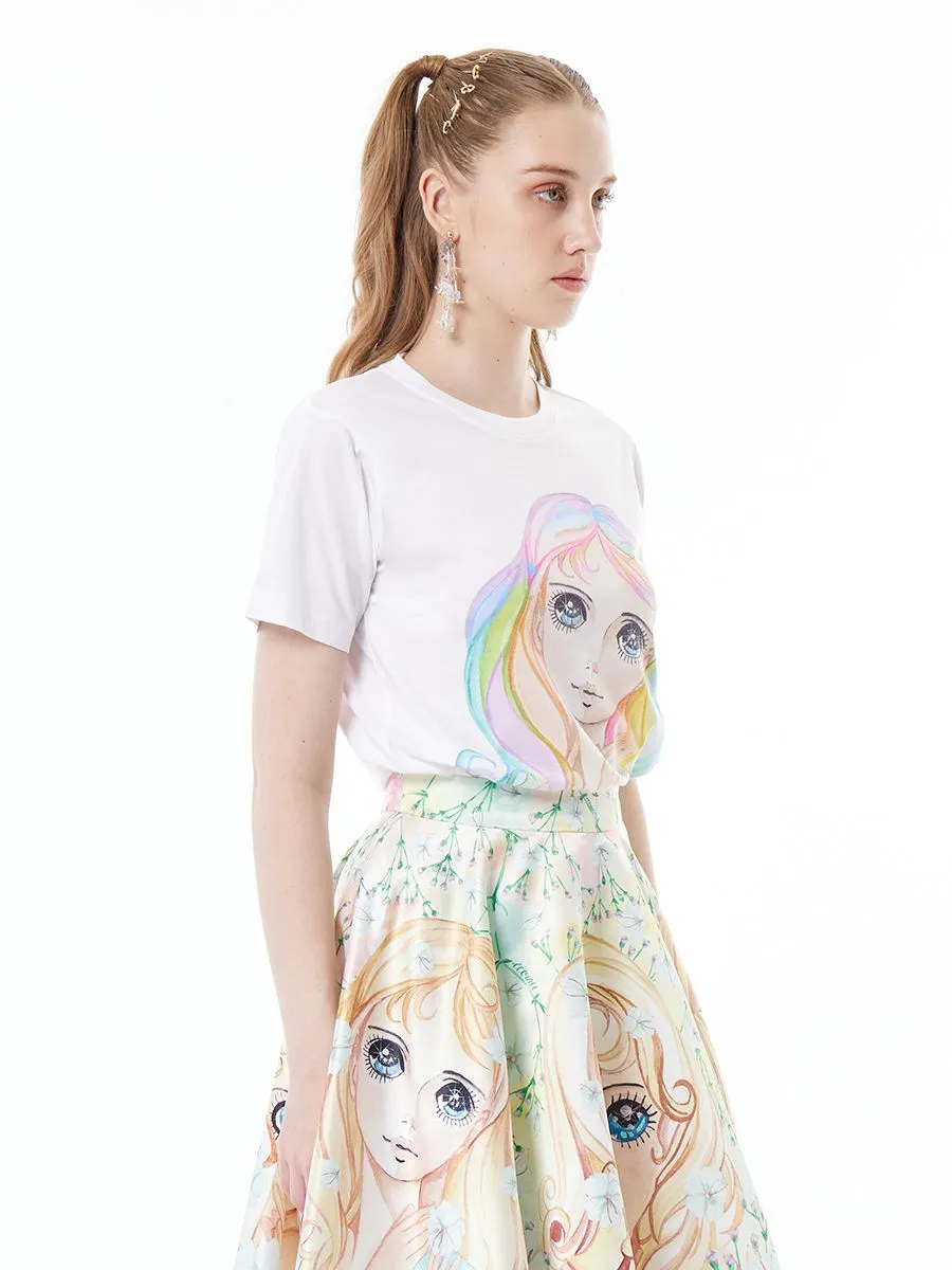 ICONIC WOMAN RAINBOW STELLA T-SHIRT