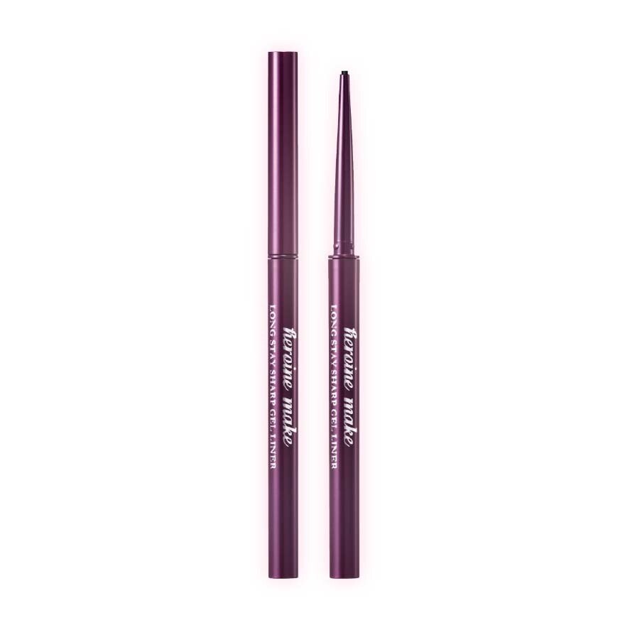 Kiss Me Long Stay Sharp Gel Liner N01