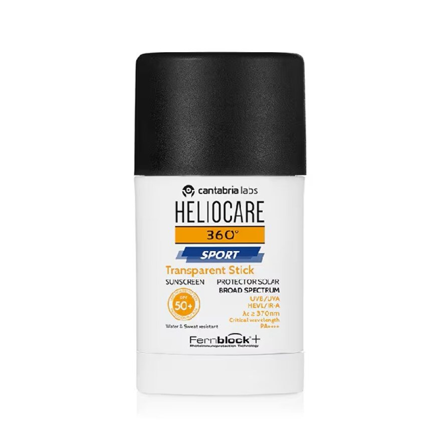 Heliocare 360 Sport Transparent Stick SPF50+ 25g.