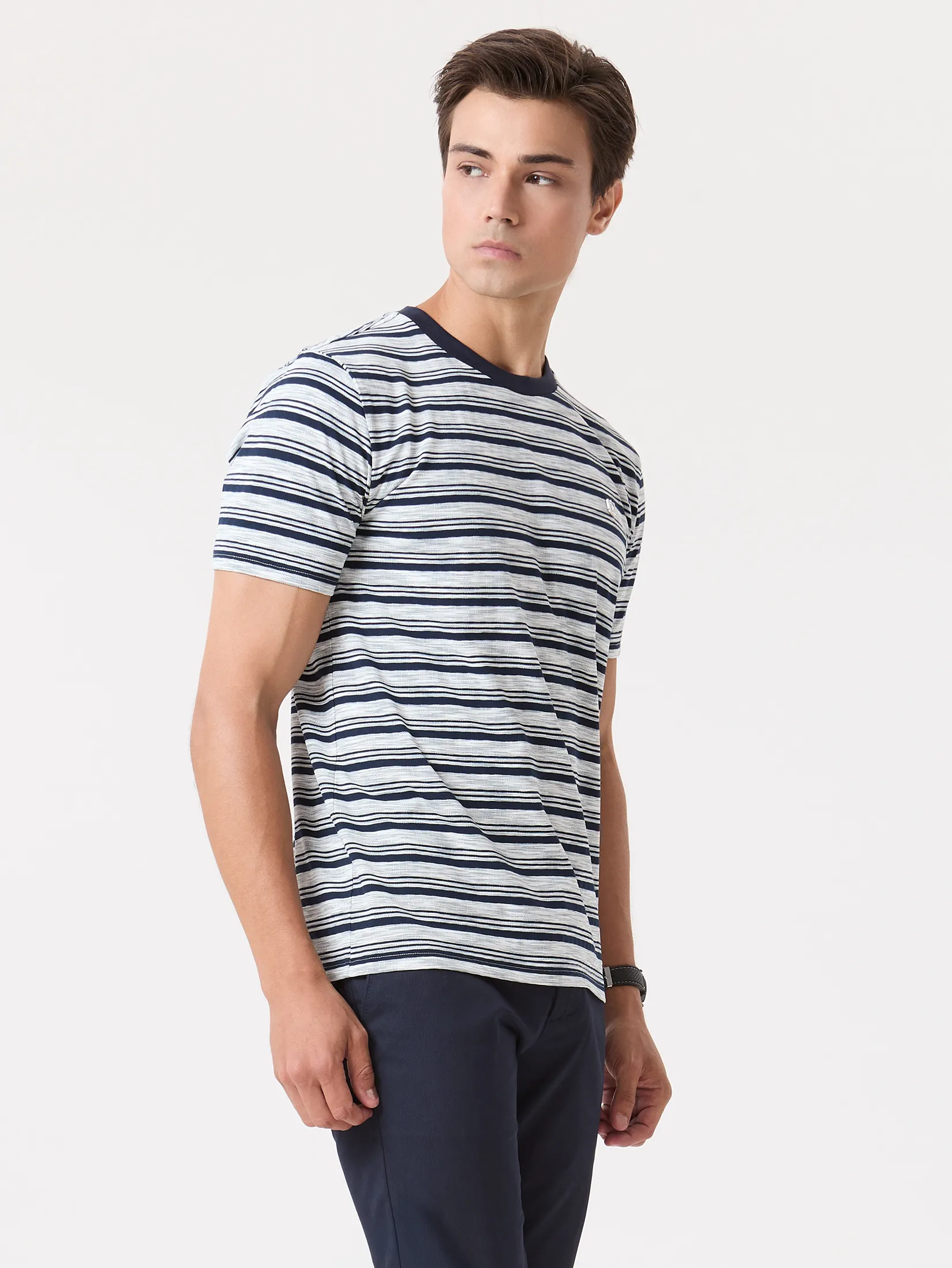 LTD T-shirt Man Blue-gray
