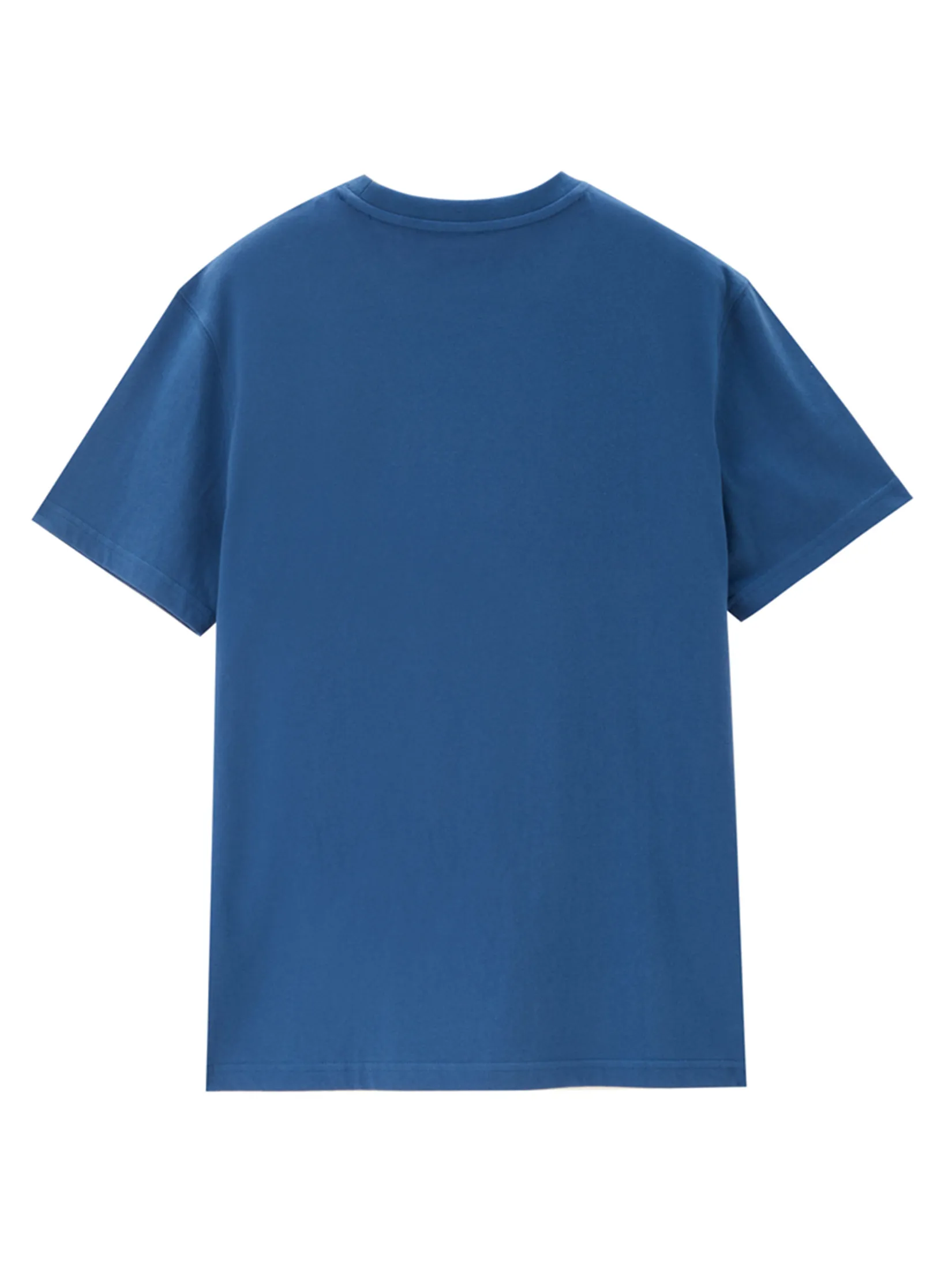 GIORDANO Men s Online Exclusive Soft-Touch Plain T-shirt (Korea) Dark Blue