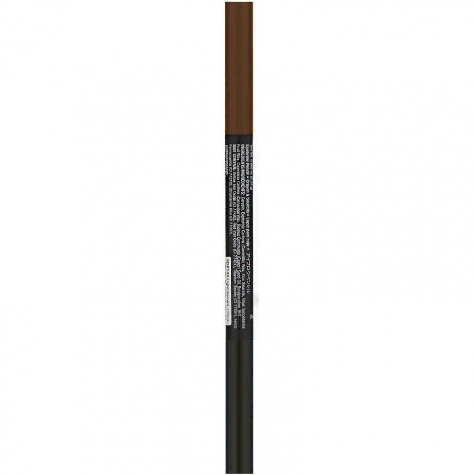 J.Cat Beauty, Карандаш для бровей Perfect Duo, оттенок BDP108 светло-коричневый, 0,25 г