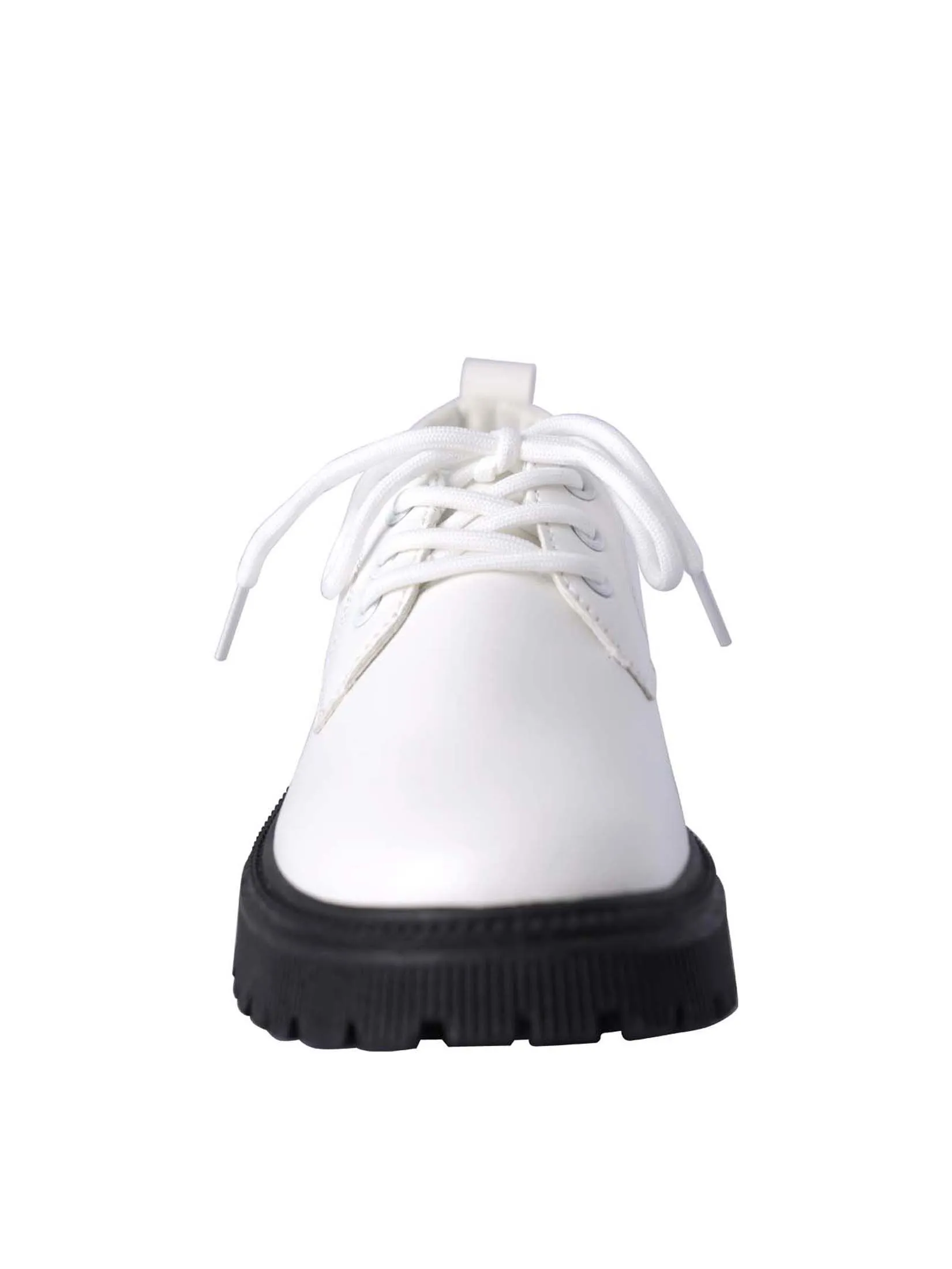 VILLAINS SF MONOKA Chunky Loafers WHITE
