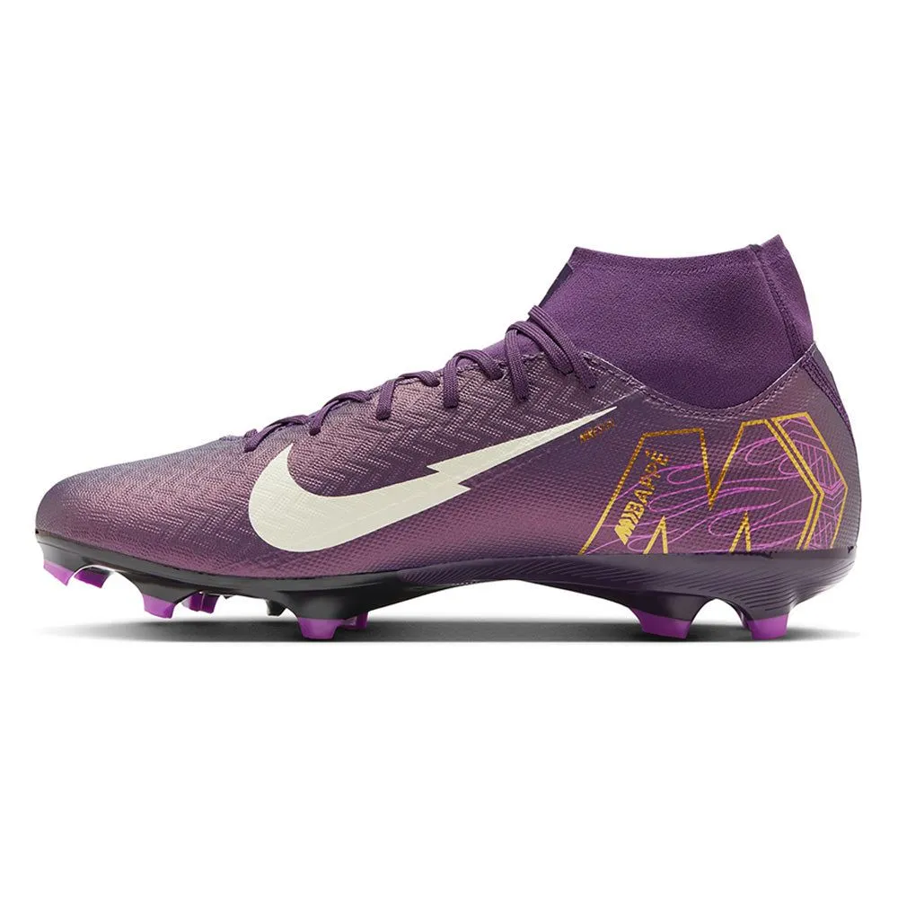 NIKE Mercurial Superfly 10 Academy "Kylian Mbappé" MG Men Football Shoes Purple - NI083SH959EJTH