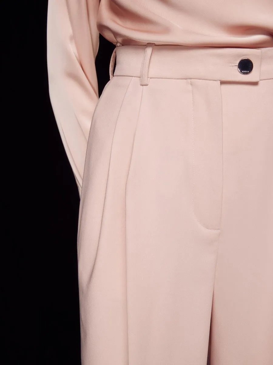 ASAVA ( SS24 )Kiana Classic Straight-Leg Women Pants Peach