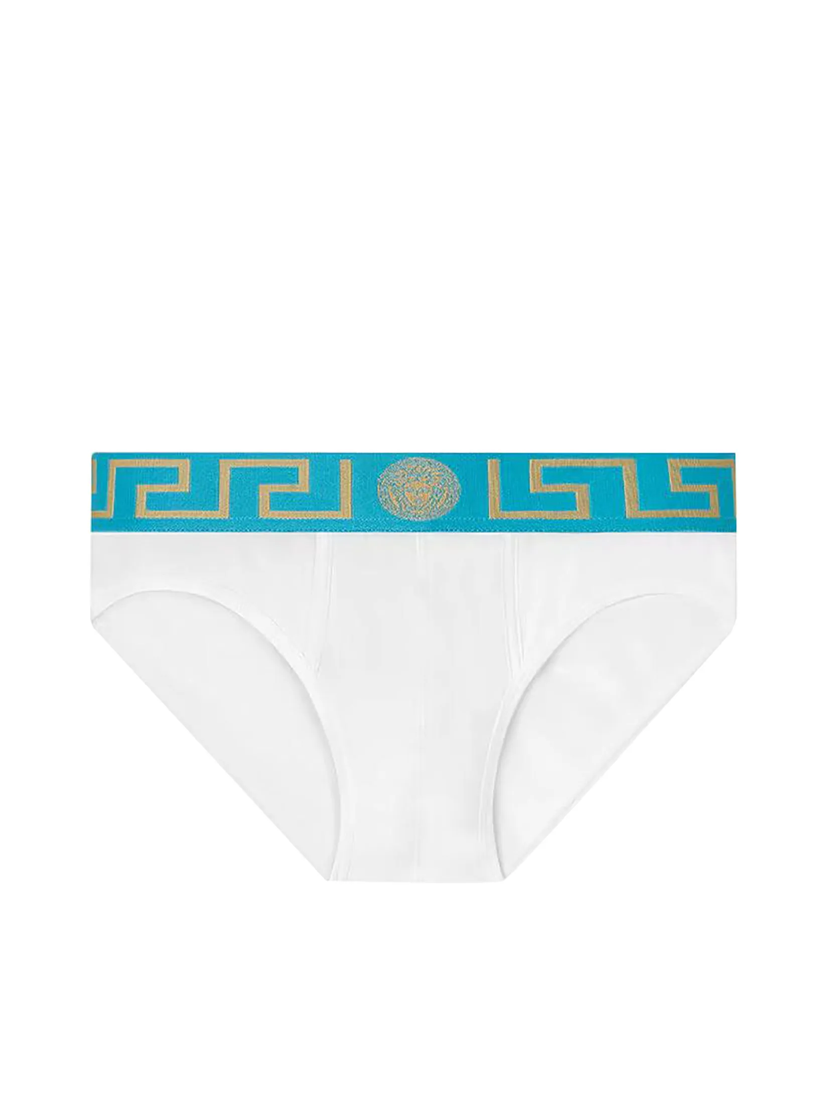 VERSACE UNDERWEAR Men Underpants Slip Low Rise Stretch Bio Cotton Jersey