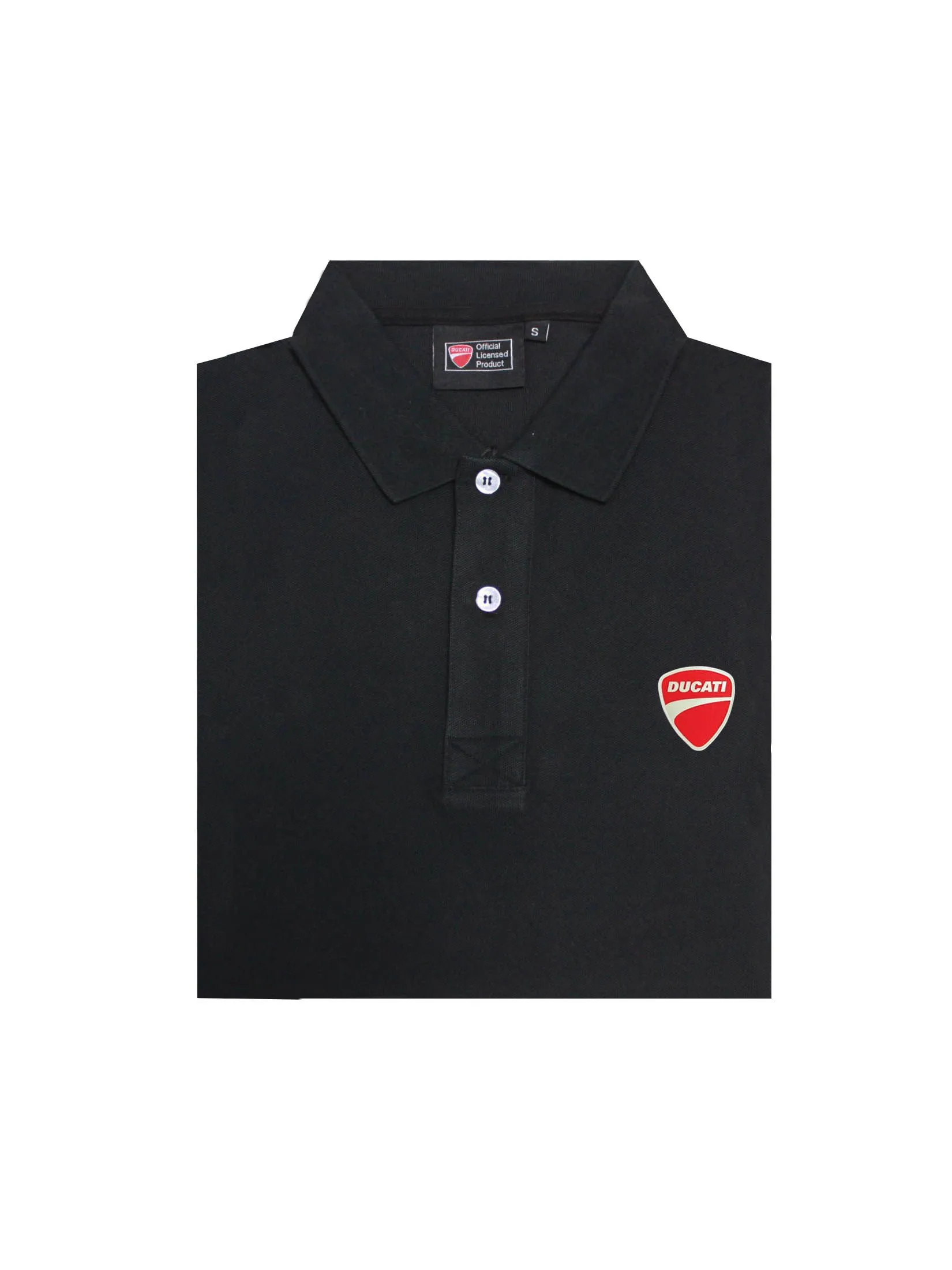 DUCATI Men Polo Black