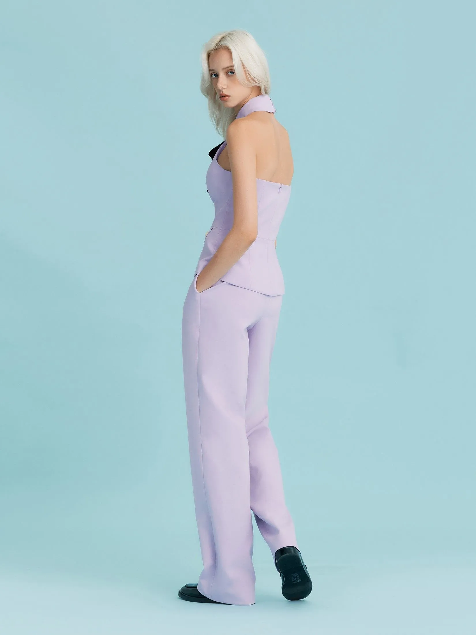 ASV (RS25)Judith Women Classic Pants Purple