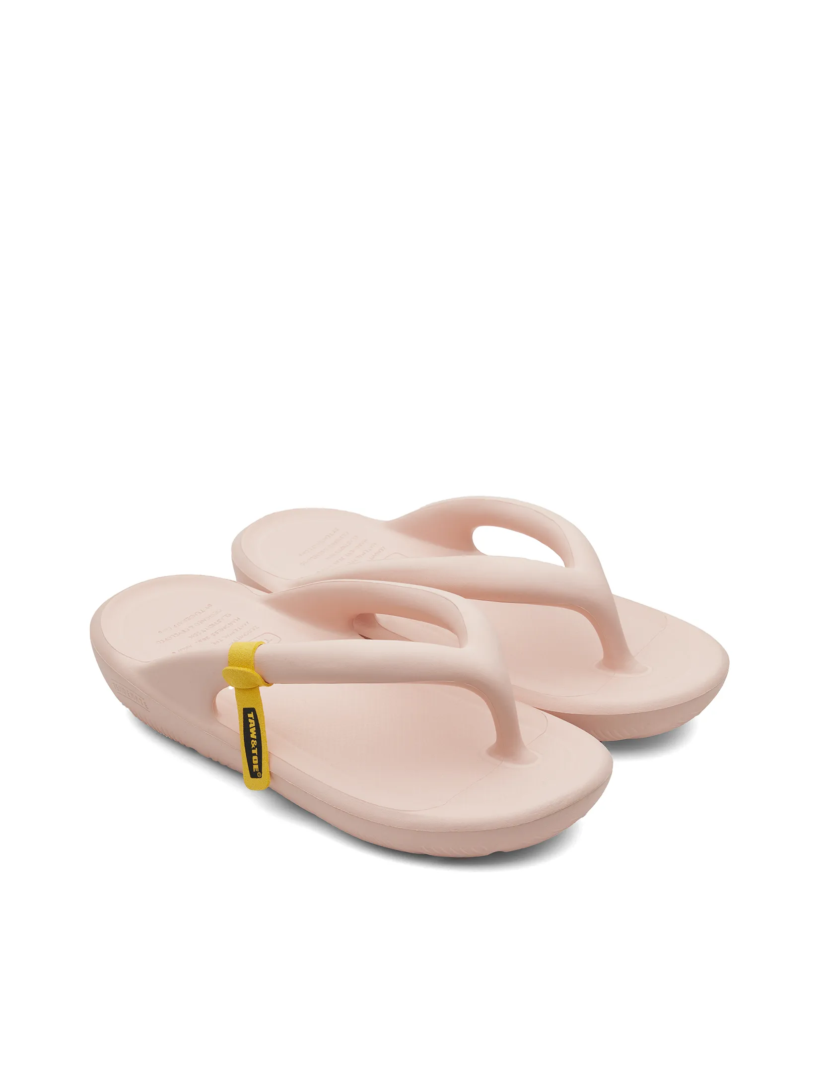 TAW&TOE Unisex Flip Flop Zerovity OG Baby Pink