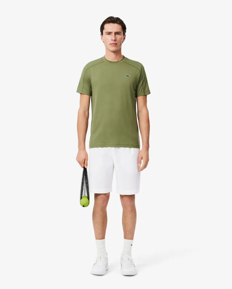LACOSTE Regular Fit Ultra Dry Tennis Shorts White