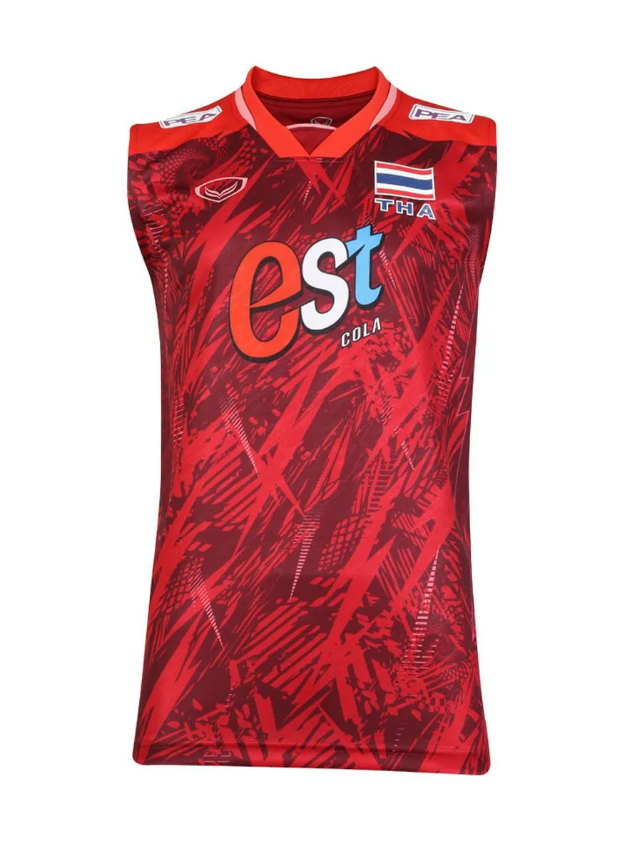 GRAND SPORT Red MEN Volleyball Jersey 2023 (014339) Size - L