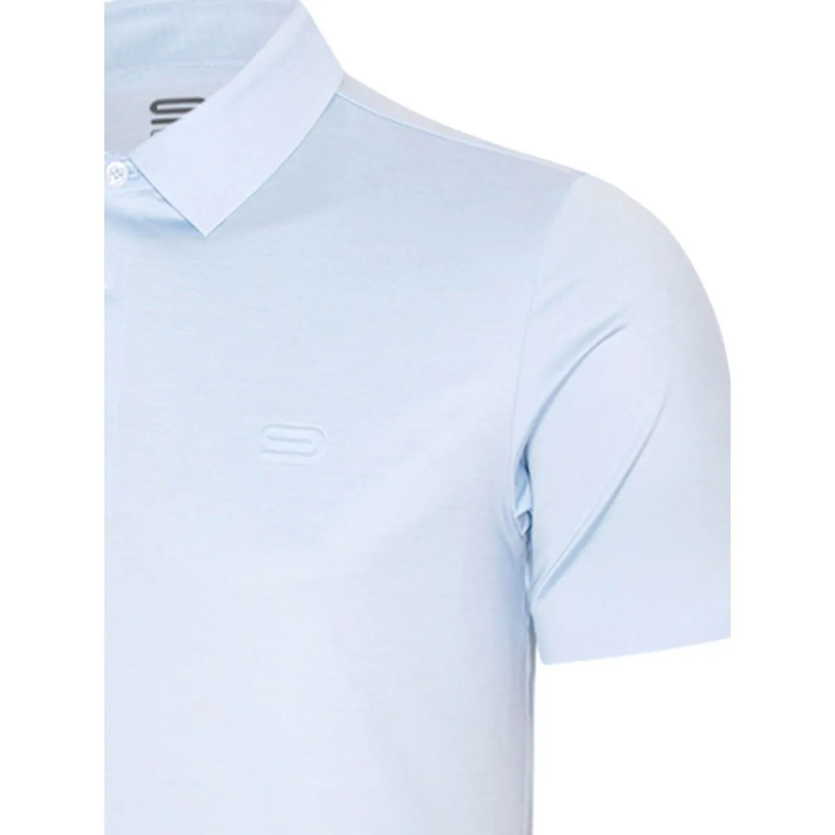 9NINE Men Golf Polo Shirt N24GOPOM09 Blue - 9N358AP403ECTH