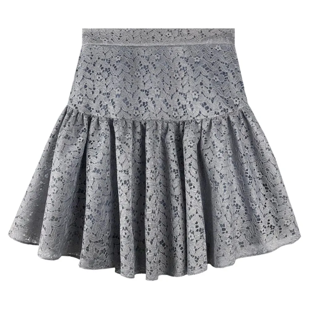 ICONIC GREY SMOKY SKIRT MODEL SMOKY SKIRT