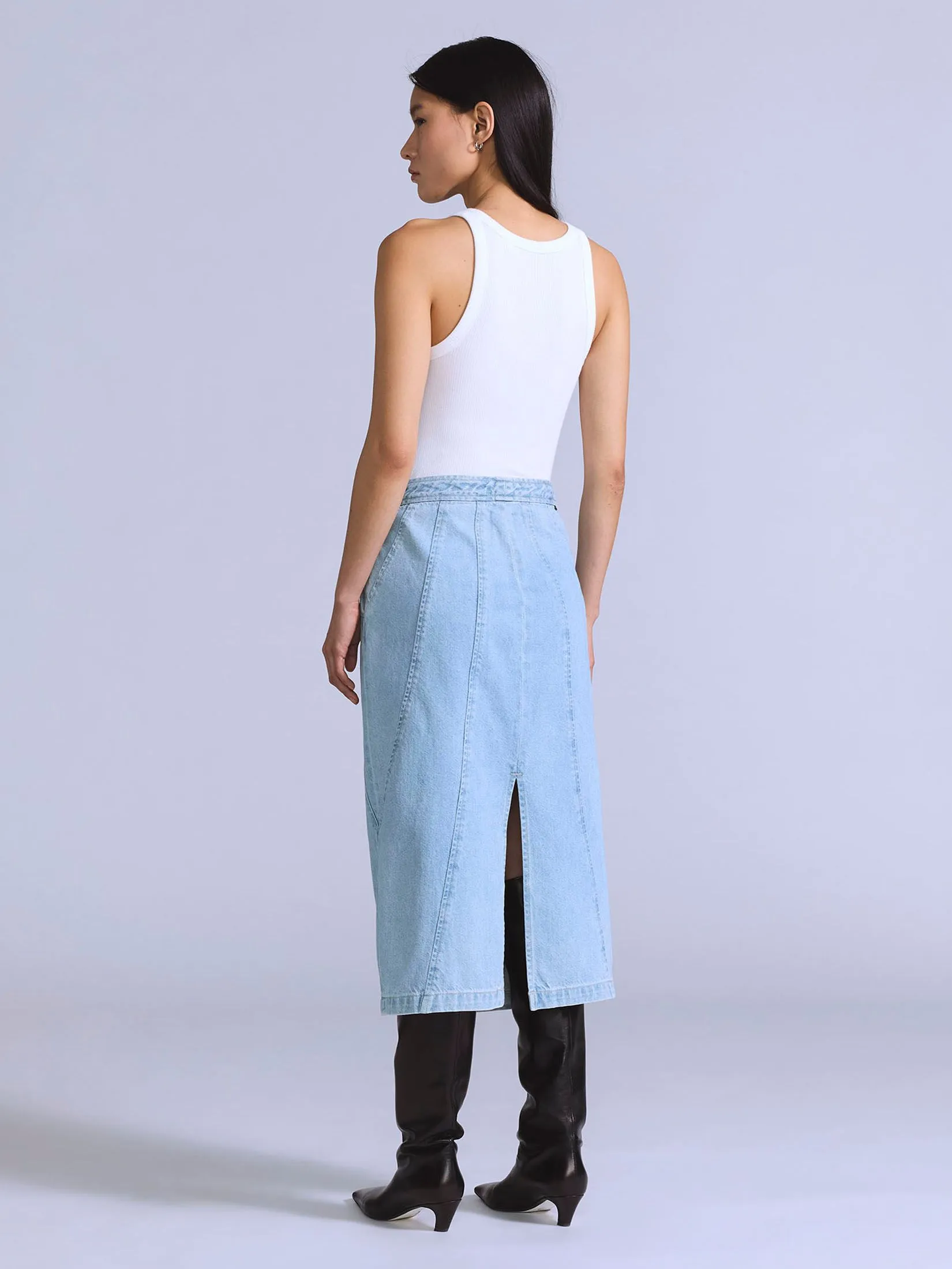 LEVI'S Blue Tab Women's Seamed Skirt Blue