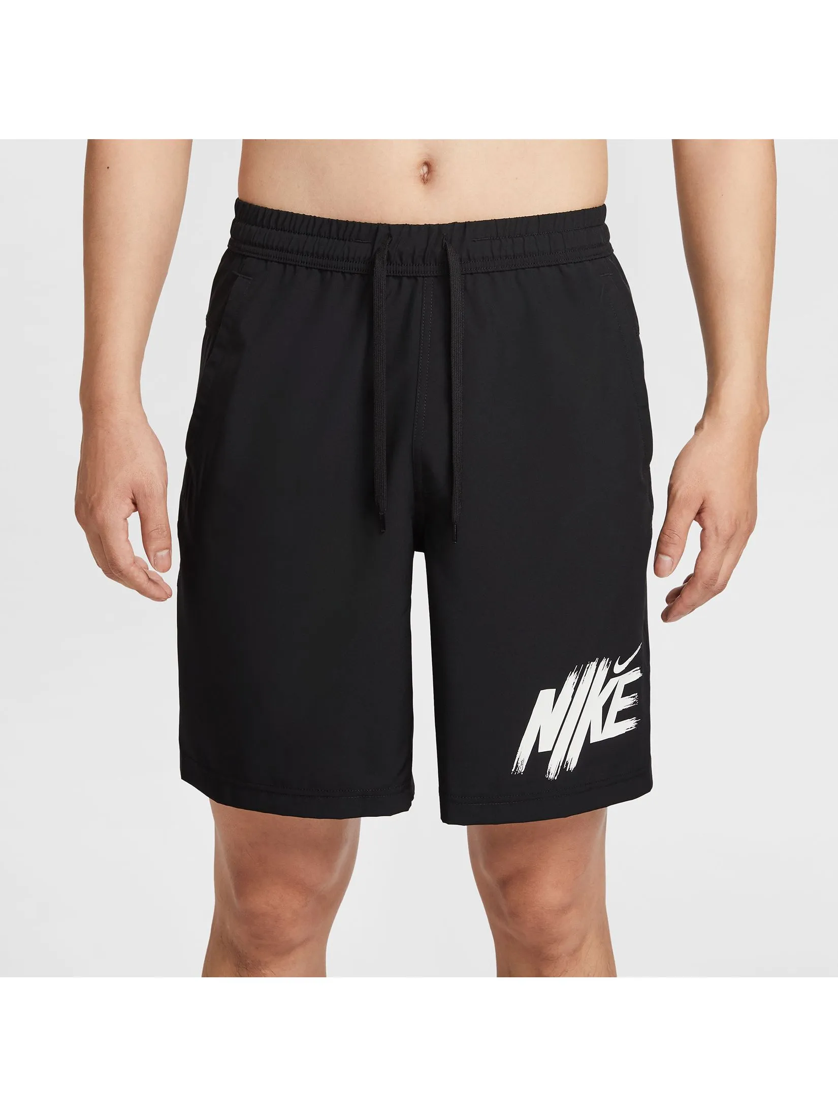 NIKE Men Shorts Form Dri-Fit 9" HV0385-010 Black/White