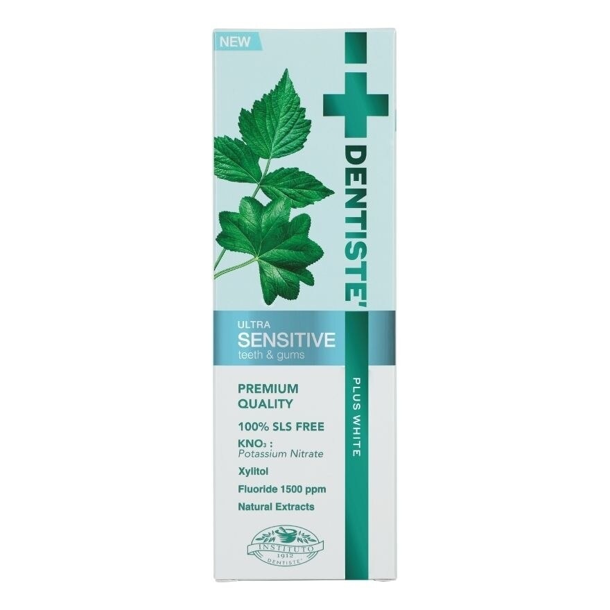 Dentiste Toothpaste Ultra Sensitive Tube 100 G. ลมหายใจหอมสดชื่น ฟันสะอาด