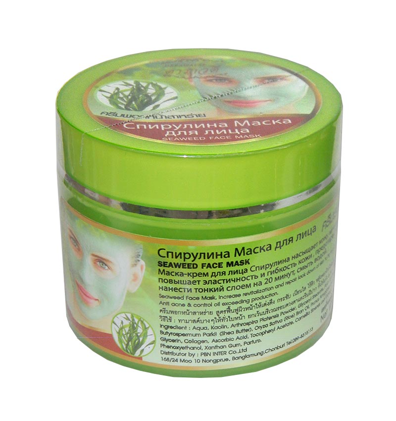 Крем - маска для лица со спирулиной Darawadee 100 мл