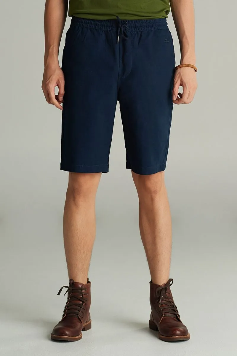 MC JEANS Short pants Navy Blue MCJZ059