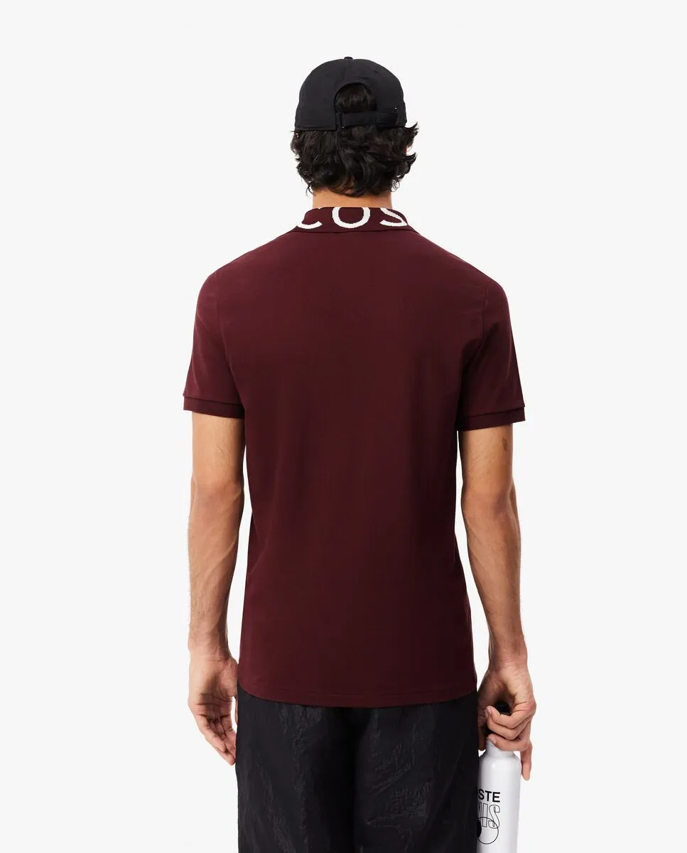 LACOSTE Slim Fit Lacoste Movement Piqu  Polo Shirt Red