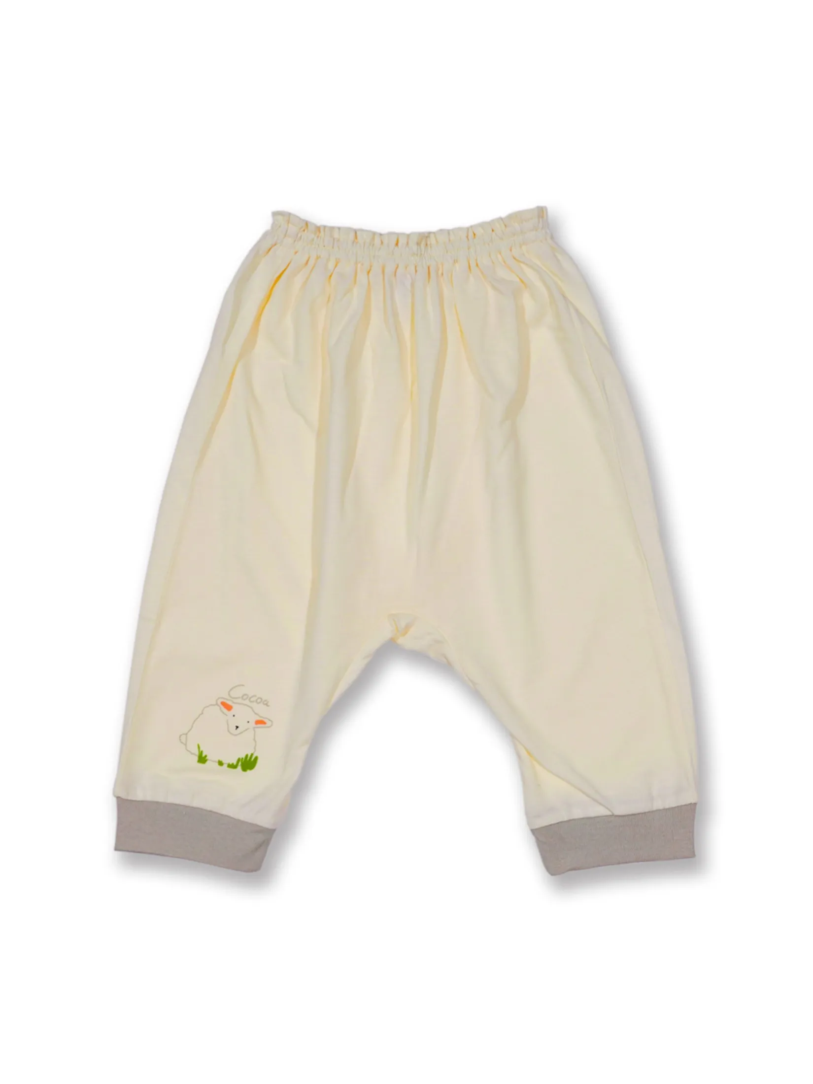 AUKA Cream,Trousers Children s, Cocoa Sheep.