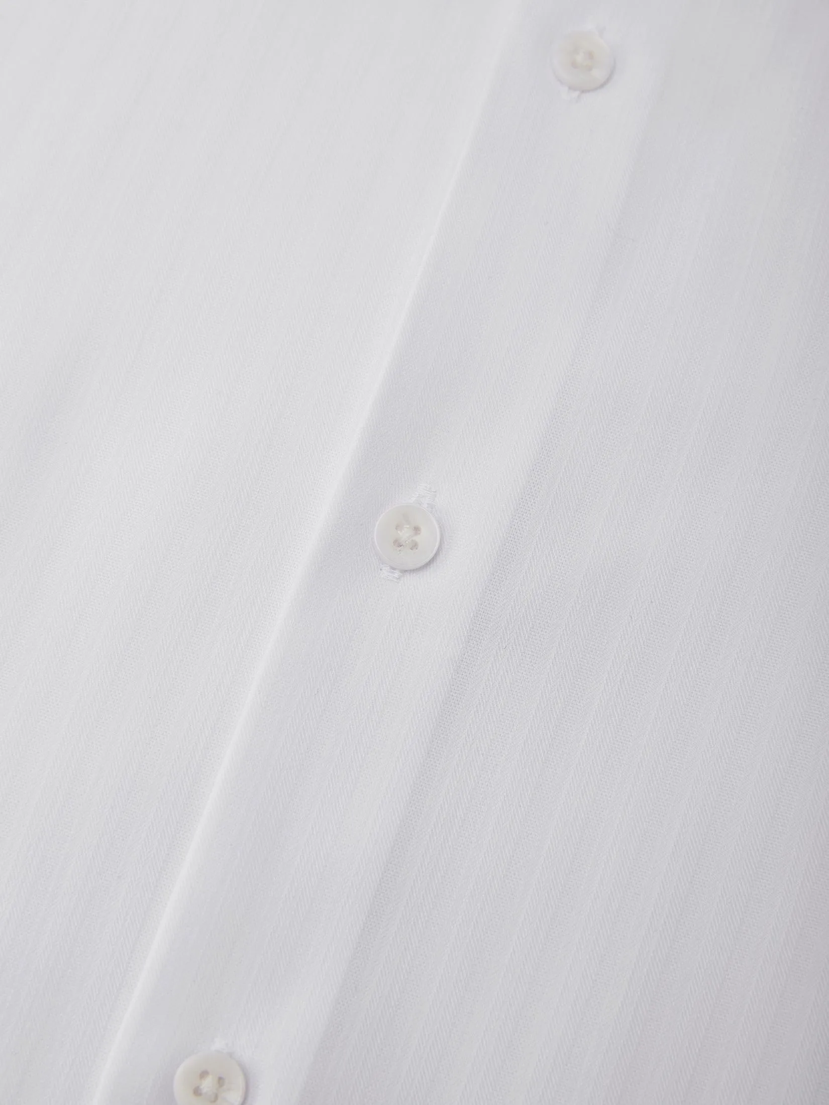 G2000 Men Clothing Non-Iron Silky Touch Herringbone Shirt  Smart Fit - White