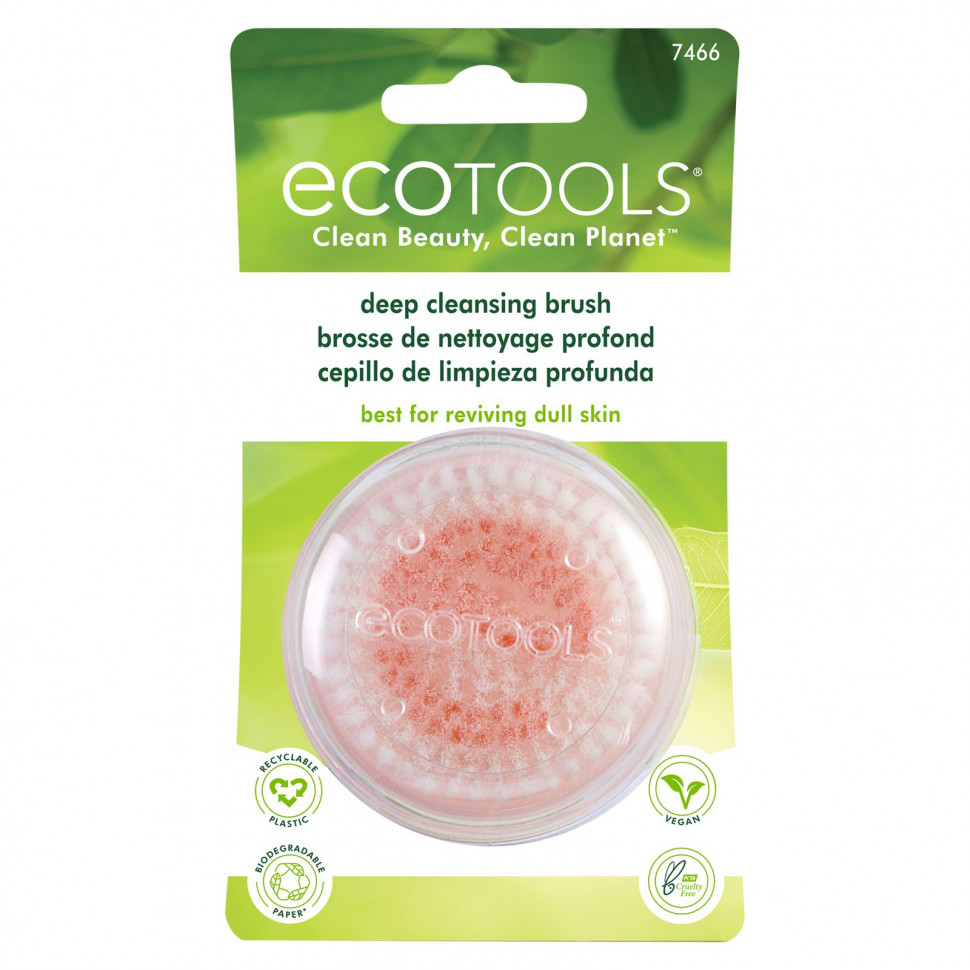 EcoTools, щеточка для глубокого очищения, 1 шт.